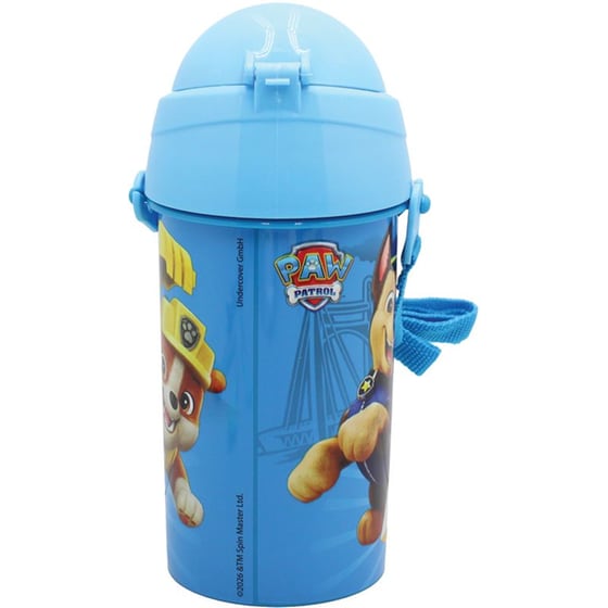 Παιδικό Παγούρι GIM με Καλαμάκι Paw Patrol 500 ml image 3
