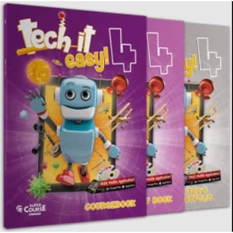 Tech It Easy 4 Pack, + CD + Revision Book