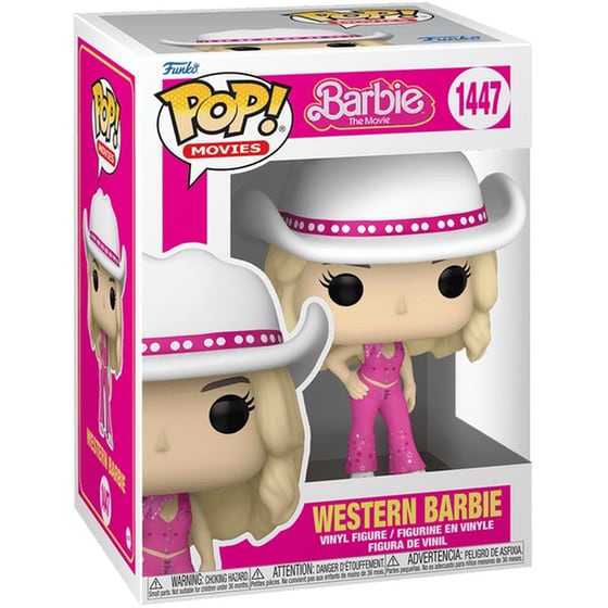 Funko Pop! Movies - Barbie The Movie - Western Barbie #1447 image 2