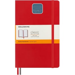 Σημειωματάριο Moleskine Expanded Ριγέ Scarlet Κόκκινο Large (1 Τεμάχιο)