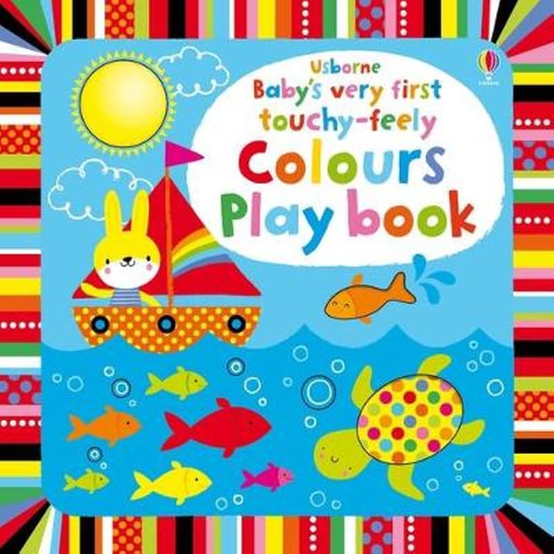 Babys Very First touchy-feely Colours Play book