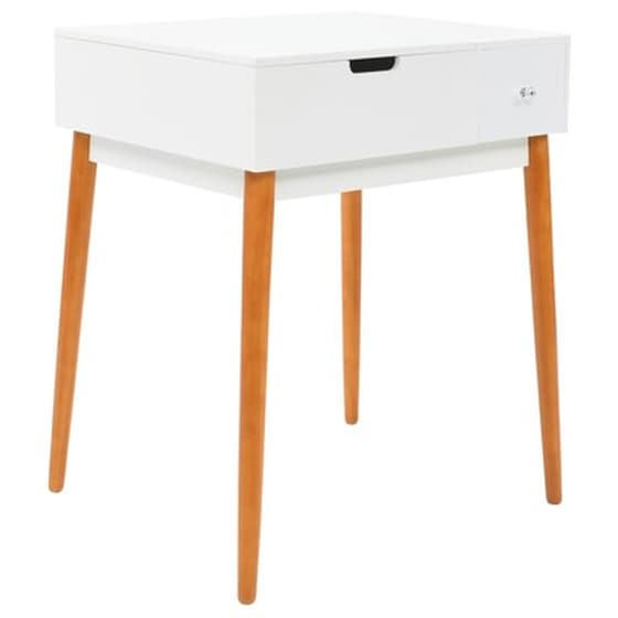 Vidaxl Μπουντουάρ Με Καθρέφτη 60 X 50 X 86 Εκ. Από Mdf image 2
