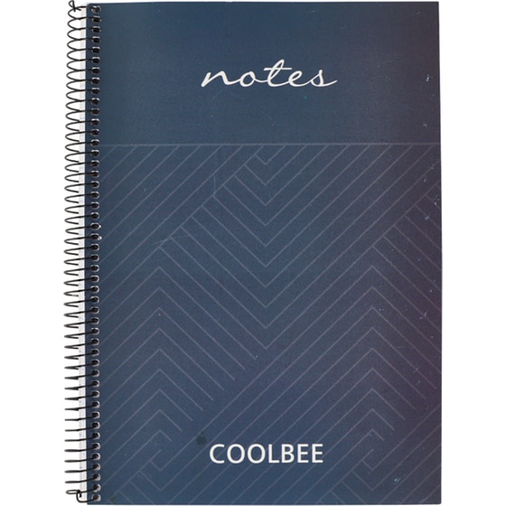 Τετράδιο Σπιράλ COOLBEE A4 4 Θεμάτων College 105 Φύλλων (1 Τεμάχιο) image 3