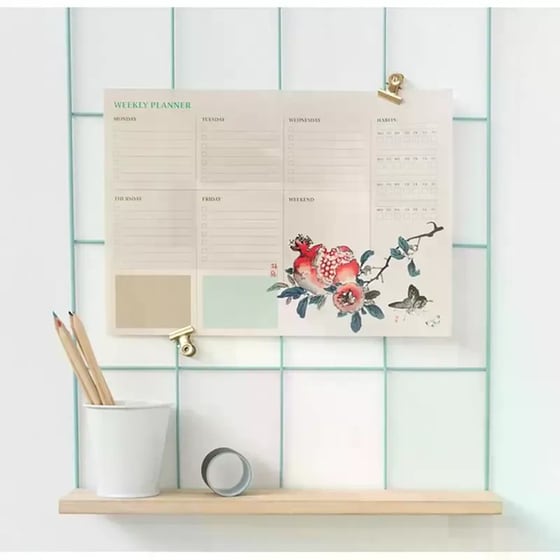 Εβδομαδιαίο Πλάνο Μπλοκ A4 Japanese Art 21x29cm image 5