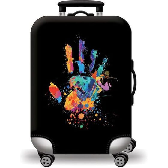 Κάλυμμα Βαλίτσας Amber Small Hand Palm Print image 0