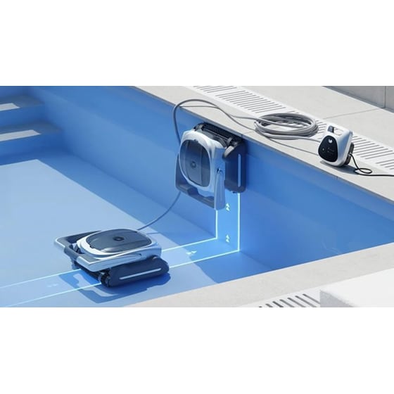 BUBLUE D10P-GR-EU για Πισίνες Γκρι Σκούπα Ρομπότ image 2