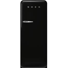 SMEG FAB28RBL6 270 Lt Μαύρο Ψυγείο Μονόπορτο