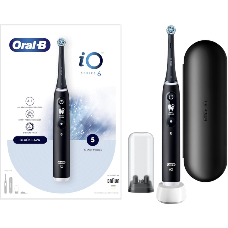 ORAL-B Ηλεκτρική Οδοντόβουρτσα ORAL-B iO Series 6 Μαύρο