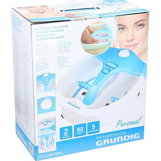 Υδρομασάζ Ποδιών & Ποδόλουτρο Grundig - Λευκό image 1