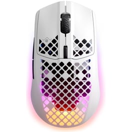 Steelseries Aerox 3 Wireless 2022 Edition Snow RGB Gaming Ασύρματο Ποντίκι - Λευκό