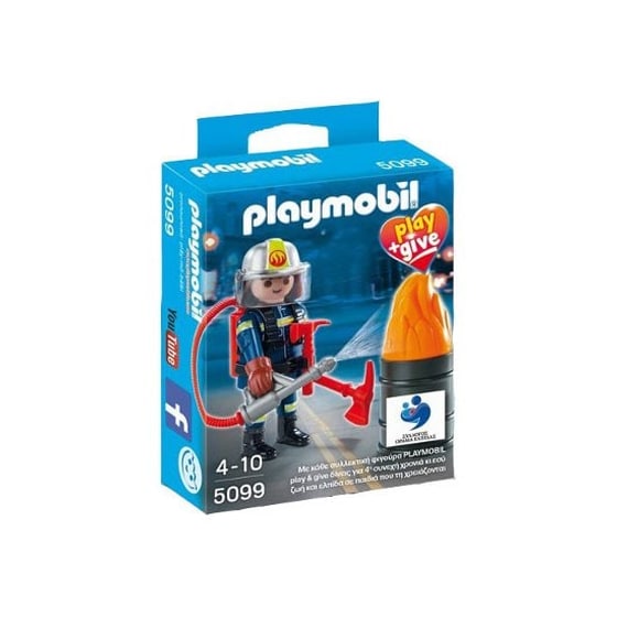 PLAYMOBIL 5099 Play & Give Πυροσβέστης image 0