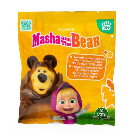 Giochi Preziosi Μίνι Φιγούρες Φακελάκι Η Μάσα & Ο Αρκούδος - Τυχαία Επιλογή Σχεδίου image 0