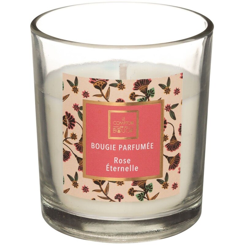 SPITISHOP Αρωματικό Κερί Spitishop C-B Neda Rose 164805p 7x8cm - Τριαντάφυλλο