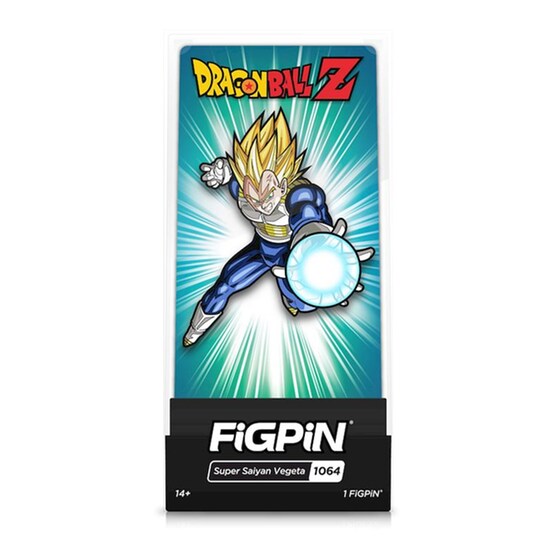 Φιγούρα Καρφίτσα FIGPIN Dragon Ball Z 1064 Super Saiyan Vegeta image 1