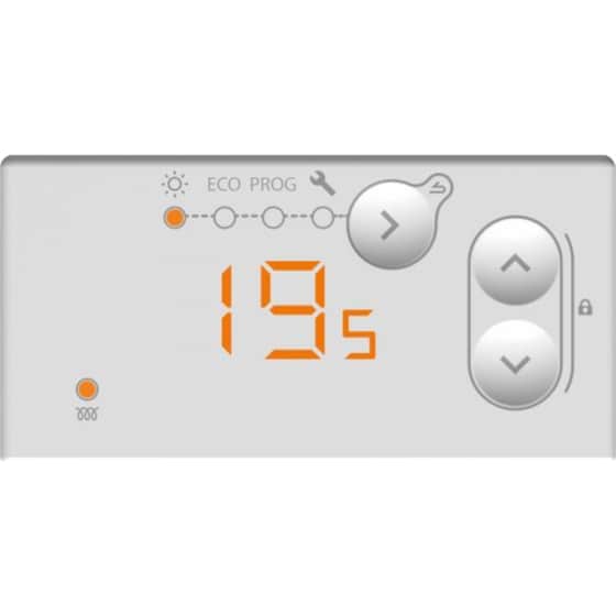 Θερμοπομπός Τοίχου ATLANTIC F120 15 Design Digital 1500 W image 2