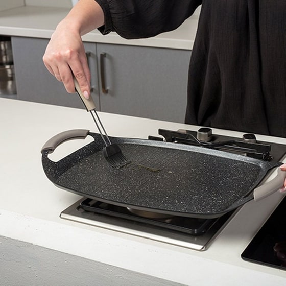 Γκριλιέρα Αντικολλητική NAVA Funtzio 10-144-004 από Αλουμίνιο 47x29cm image 1