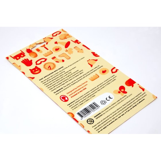 The extraordinary book of Silly Superpowers Temporary Tattoos for kids image 2