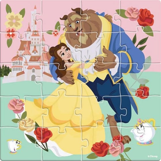 Σετ Παζλ Luna Toys Μαγνητικό Princess (σετ 3x20 Τμχ) image 1