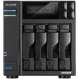 Asustor Lockerstor 4 Gen2 (AS6704T) NAS Tower σκληρού δίσκου 4 θέσεων για SSD & HDD με σύνδεση USB
