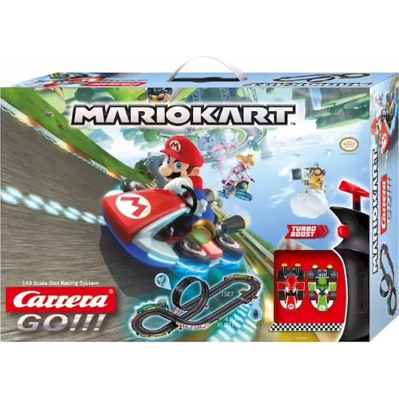 Carrera Go!!! Nintendo Mario Kart 8 1:43 Τηλεκατευθυνόμενα Αυτοκίνητα σε Πίστα (20062491) image 0