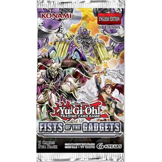 Yu-Gi-Oh! Fist of the Gadgets Booster (Konami) image 0