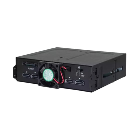 Icydock MB607SP-B Θήκη Σκληρού Δίσκου 2,5'' SATA/SAS 5,25'' Bay image 4