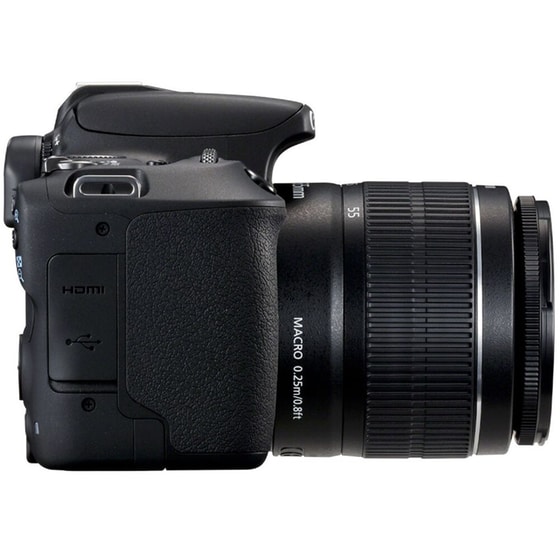 DSLR Canon EOS 200D & Φακός 18-55mm DC - Μαύρο image 4