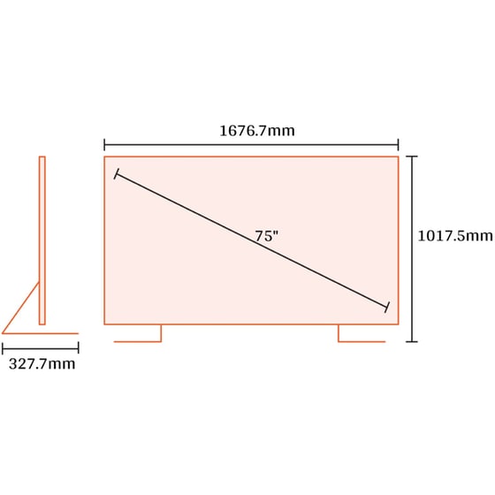 Samsung QLED 75" 4K Smart Τηλεόραση 75Q8F AI TV image 2