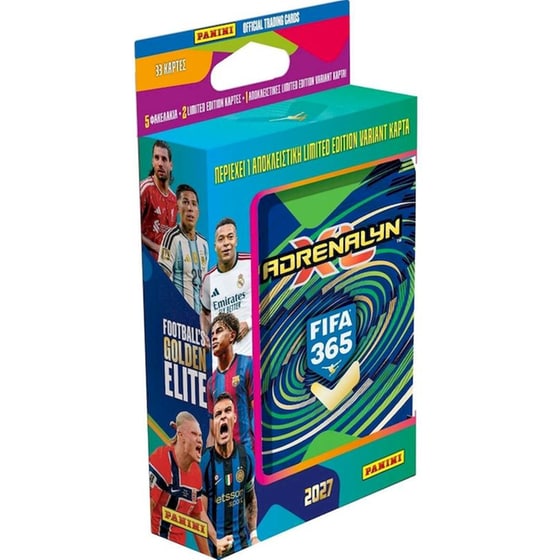 Κάρτες Panini Fifa 365 Adrenalyn 2027 XL Metal Pocket Tin image 0