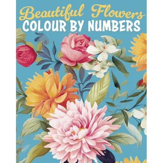 Beautiful Flowers Colour by Numbers image 0