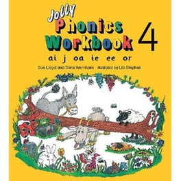 Jolly Phonics Workbook 4
