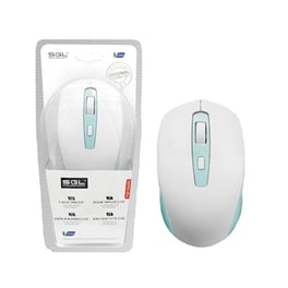 SGL K103 Ασύρματο Bluetooth Ποντίκι Λευκό