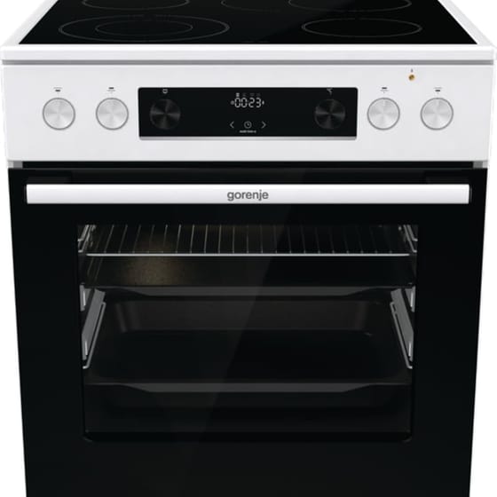 GORENJE GECS6C70WPA 71 lt Λευκό Ηλεκτρική Κουζίνα Κεραμική image 1