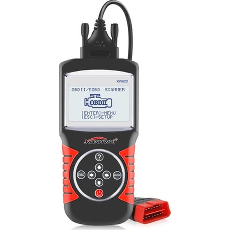 OEM Ψηφιακό Διαγνωστικό Αυτοκινήτων Obdii/eobd Scanner Konnwei Kw820 - Oem