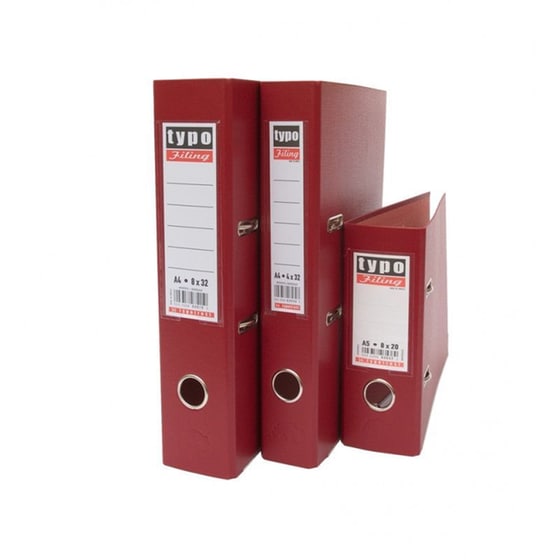 Κλασέρ Πολυπροπυλένιο Α4 8/32 19 Μπορντό image 2