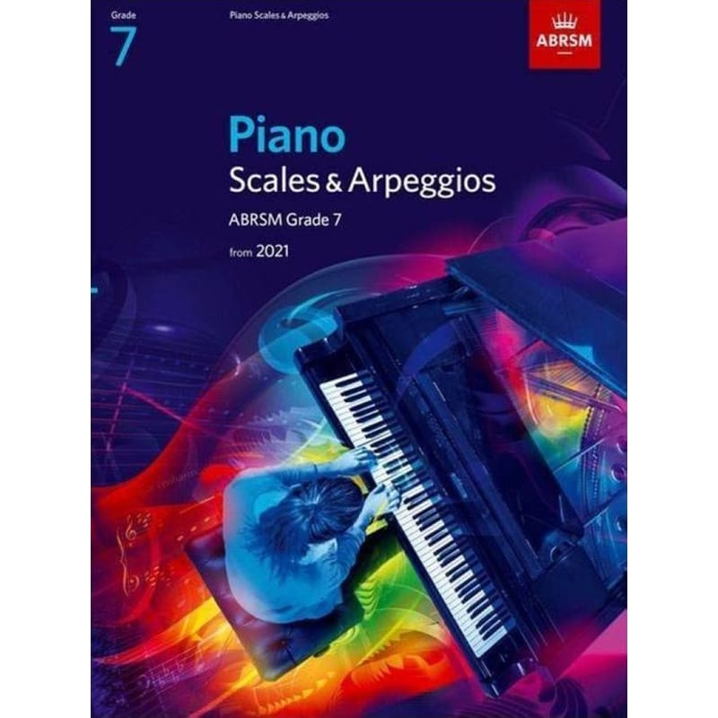 Piano Scales Arpeggios, ABRSM Grade 7