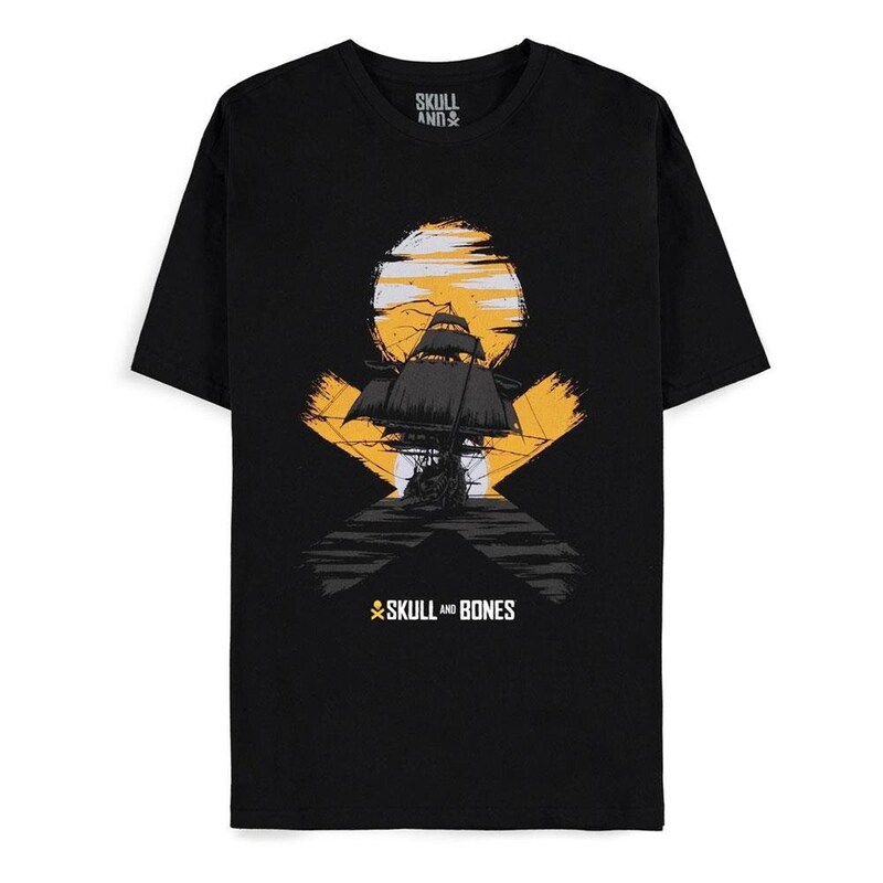 DIFUZED T-shirt Difuzed Skull And Bones Crossbones - Μαύρο