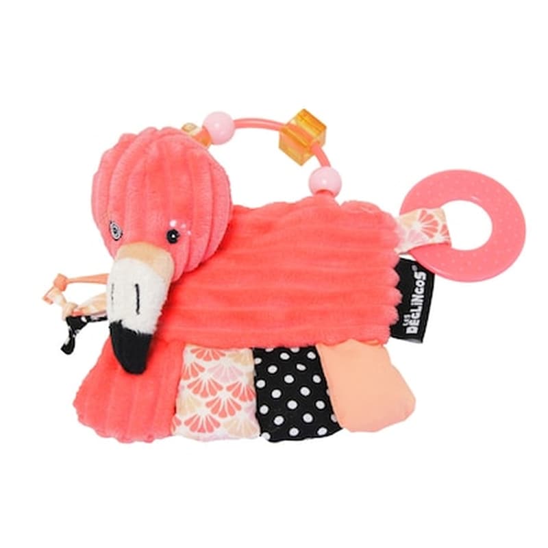 Deglingos Βελούδινη Κουδουνίστρα flamingos