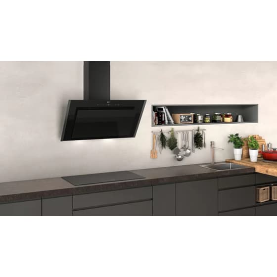 Απορροφητήρας Καμινάδα - Τζάκι NEFF D96IMW1G1 90 cm Μαύρο image 2