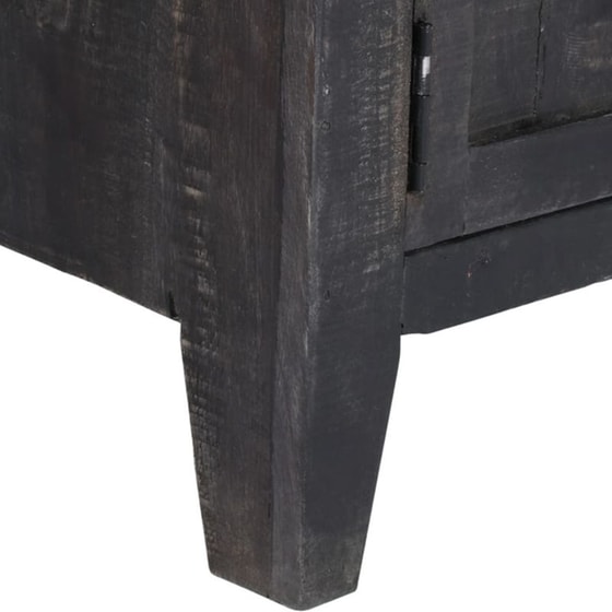 Έπιπλο Τηλεόρασης VidaXL από Ξύλο 118x30x40cm - Μαύρο image 3