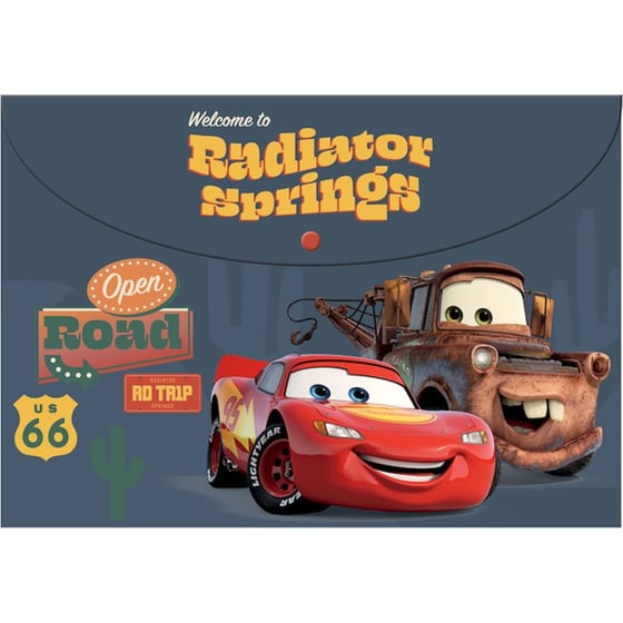 Φάκελος Gim Με Κουμπί Cars image 0