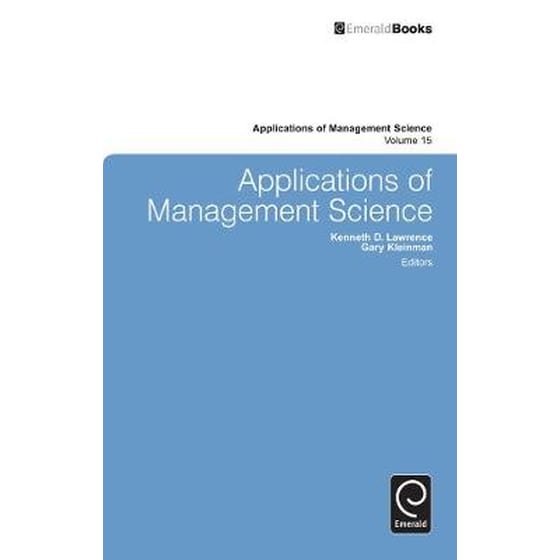Applications of Management Science image 0