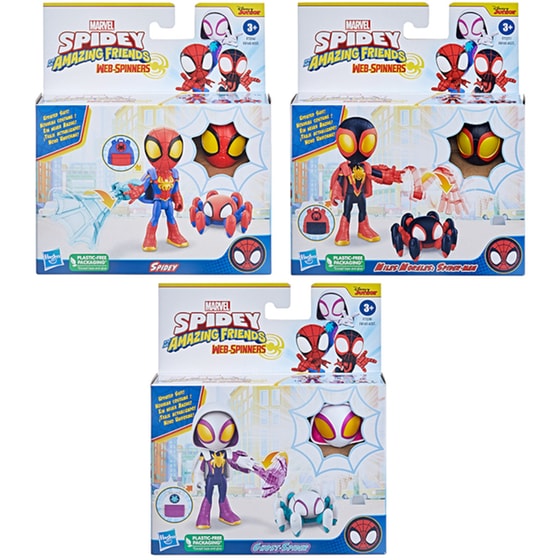 Φιγούρα Δράσης Hasbro Marvel Spidey & His Amazing Friends Webspinner Figure - Τυχαία Επιλογή Σχεδίου image 0
