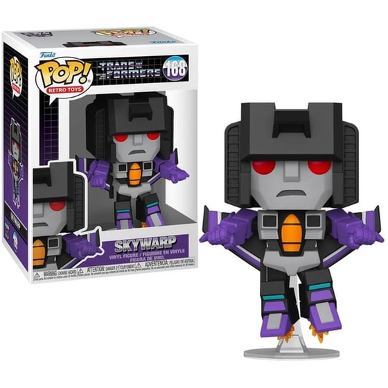 Funko Pop! Retro Toys: Transformers - Skywarp* #168 Vinyl Figure image 0