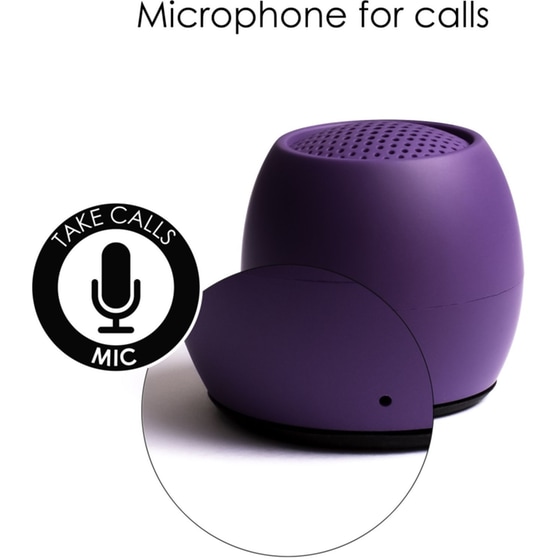 Boompods Zero Φορητό Ηχείο 3W - Μωβ image 3