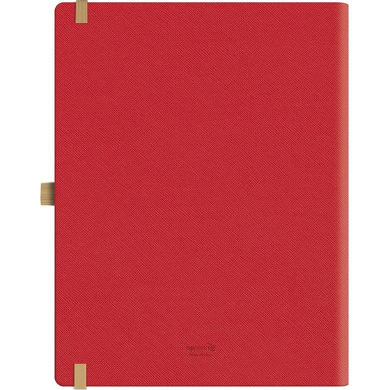 Ημερολόγιο Εβδομαδιαίο 2026 Θεοφύλακτος 12M Saffiano Κόκκινο image 2