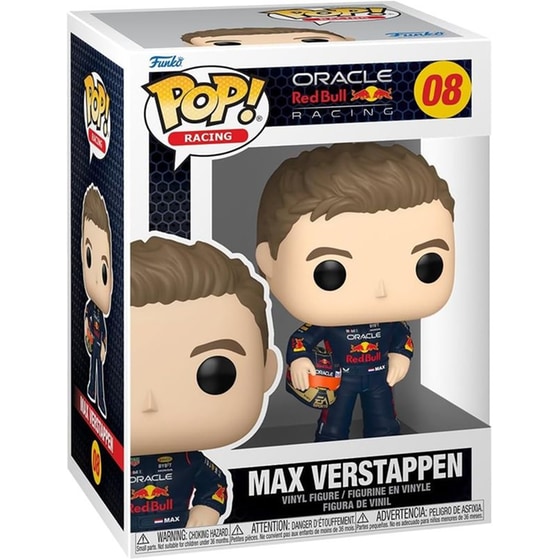 Funko Pop! Racing - Oracle Red Bull Racing - Max Verstappen With Helmet #08 image 2