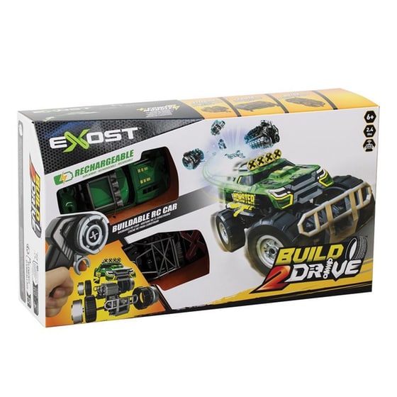 Exost Build 2 Drive - Deluxe Set (Mighty Crawler) Τηλεκατευθυνόμενο & Συναρμολογούμενο Αυτοκίνητο image 9
