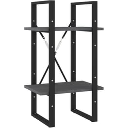 Βιβλιοθήκη VidaXL από Μέταλλο 40x30x70 cm - Γκρι