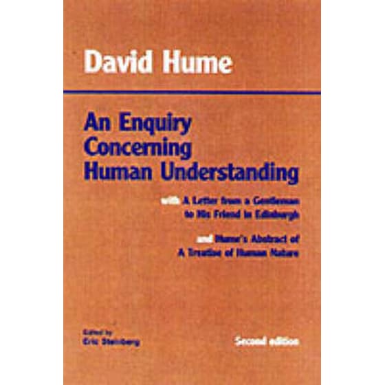 AN ENQUIRY CONCERNING HUMAN UNDERSTANDIN image 0